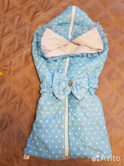 Конверт на выписку для мальчика весна