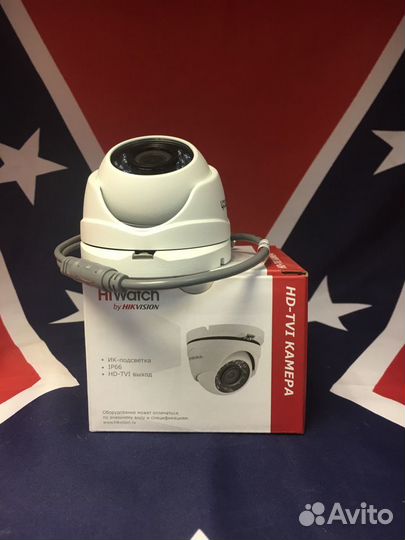 HD-TVI видеокамера HiWatch DS-T203 2MP