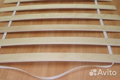 Ламели на тесьме, на ленте, на ткани от производит
