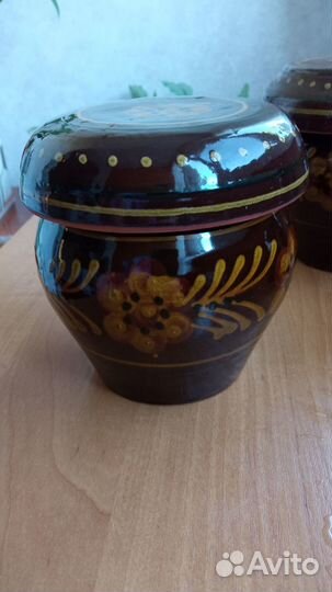 Горшок для запекания СССР 3 шт