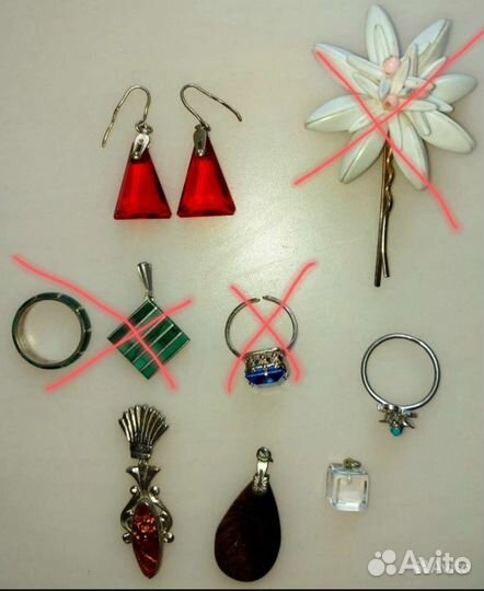 Бижутерия СССР и чешская