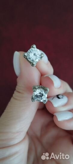 Серебряные серьги