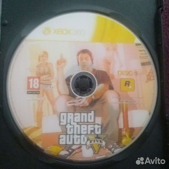 Игра GTA-5 для Xbox (Прошитой)