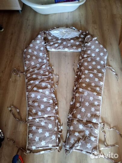 Бортики в детскую кроватку