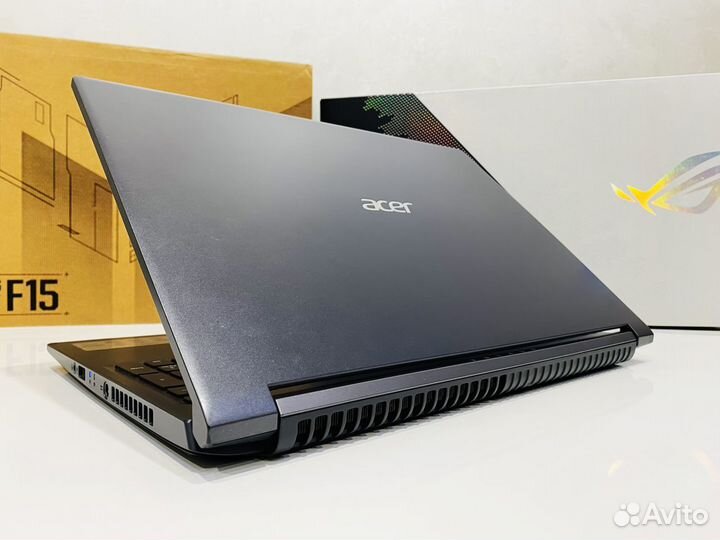 Игровой Acer Aspire 7 GTX 1650+R7 3750H SSD+IPS