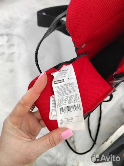 Коньки хоккейные детские