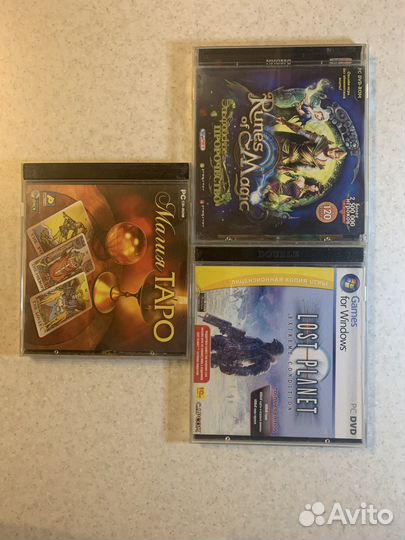 CD диски игры на компьютер