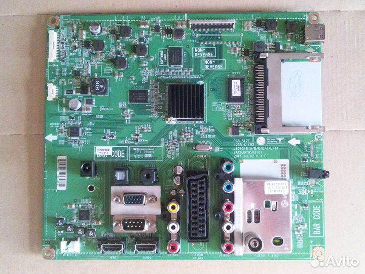 Платы от телевизоров LG