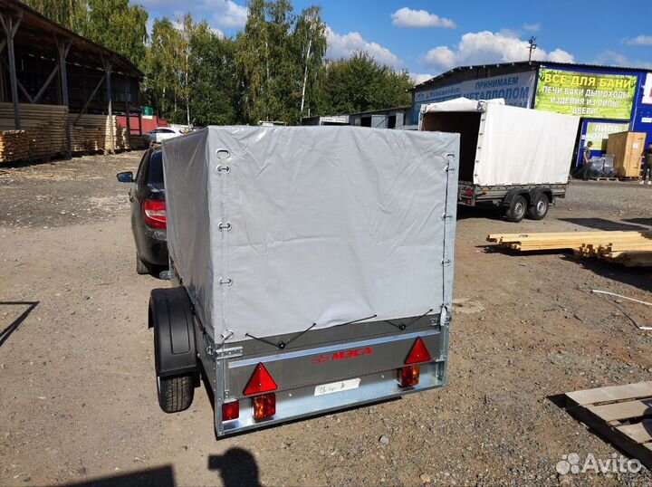 Прицеп 00.002 с тентом 108 см. Для животноводства