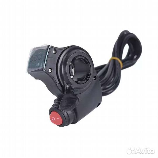 Курок газа с вольтметром и без