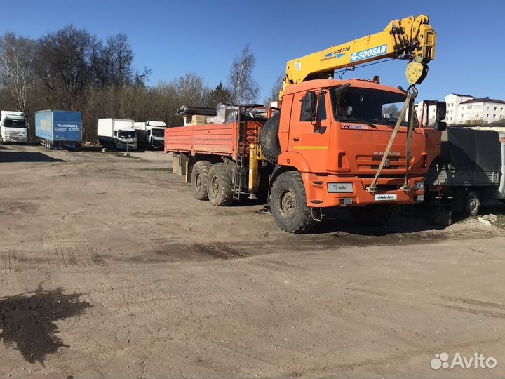 КАМАЗ 43118 с КМУ, 2014