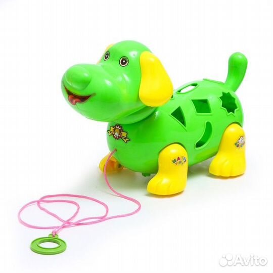 Каталка-сортер на верёвке 