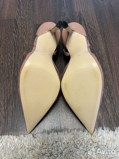 Туфли женские zara натуральная кожа