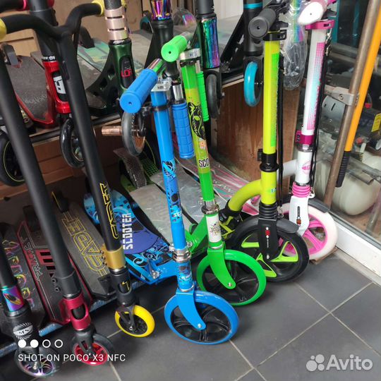 Самокат детский новый