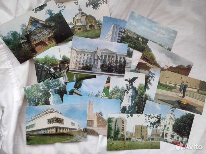 Набор винтажных открыток