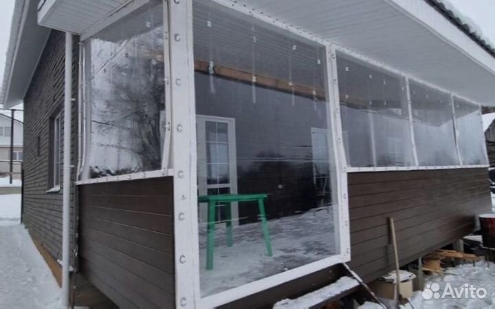 Мягкие окна для террас и беседок