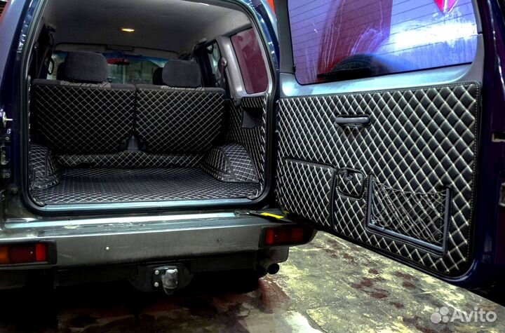 Ковры в салон для Toyota Land Cruiser Prado 90 1999