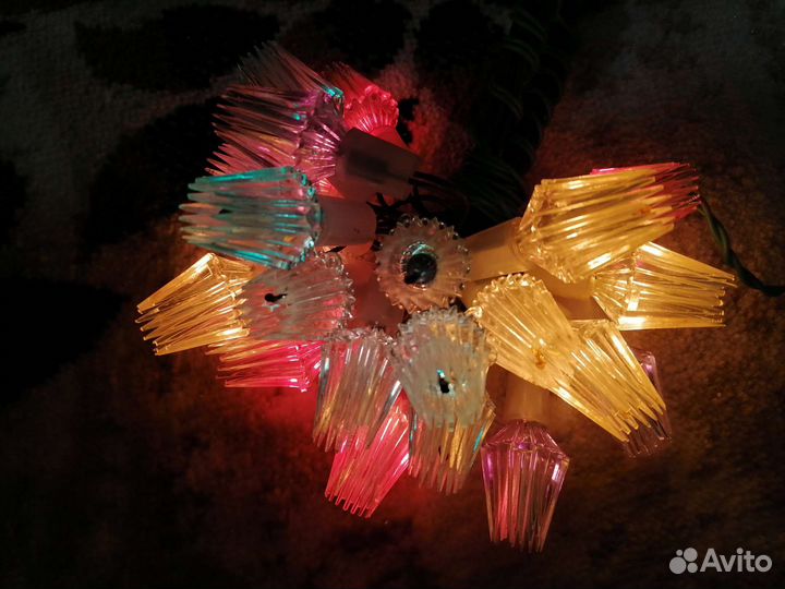 Елочная гирлянда (электрогирлянда) Сказка, СССР