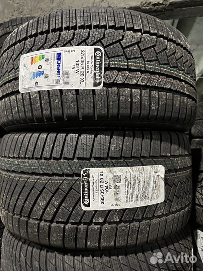 Continental ContiWinterContact TS 830 P 275/35 R20 и 285/35 R20