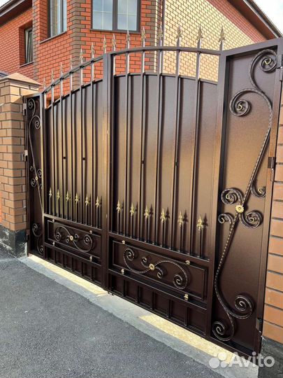 Кованые ворота