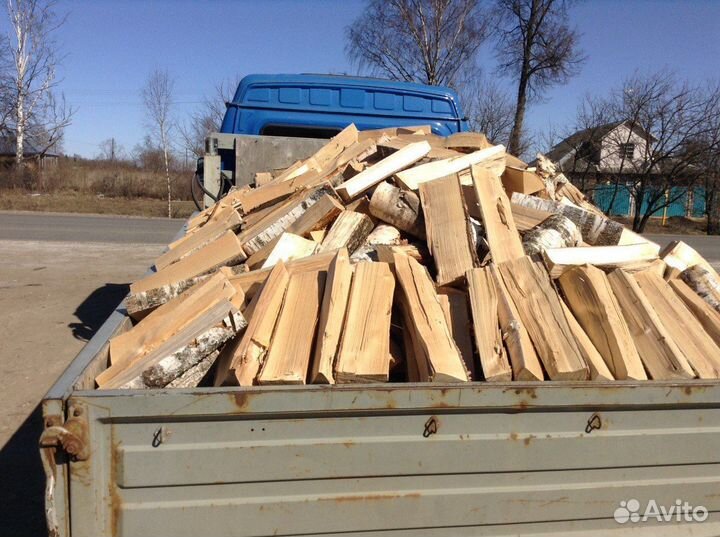 Дрова березовые колотые