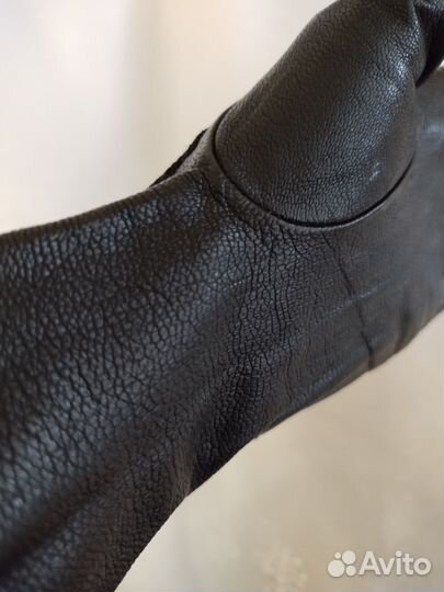 Перчатки женские нат кожа винтаж ретро 60 годы