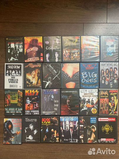 Клипы и концерты на DVD