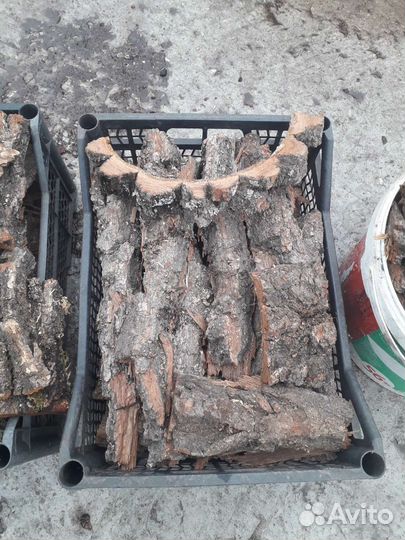 Кора и опилки дуба (в мешках по 40л)