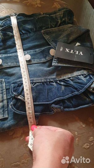 Жилет джинсовый для девочки 122