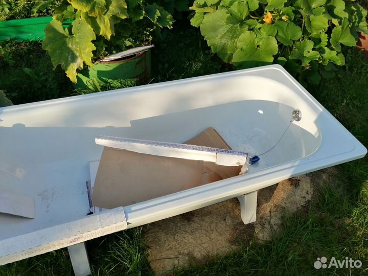 Ванна стальная новая 170