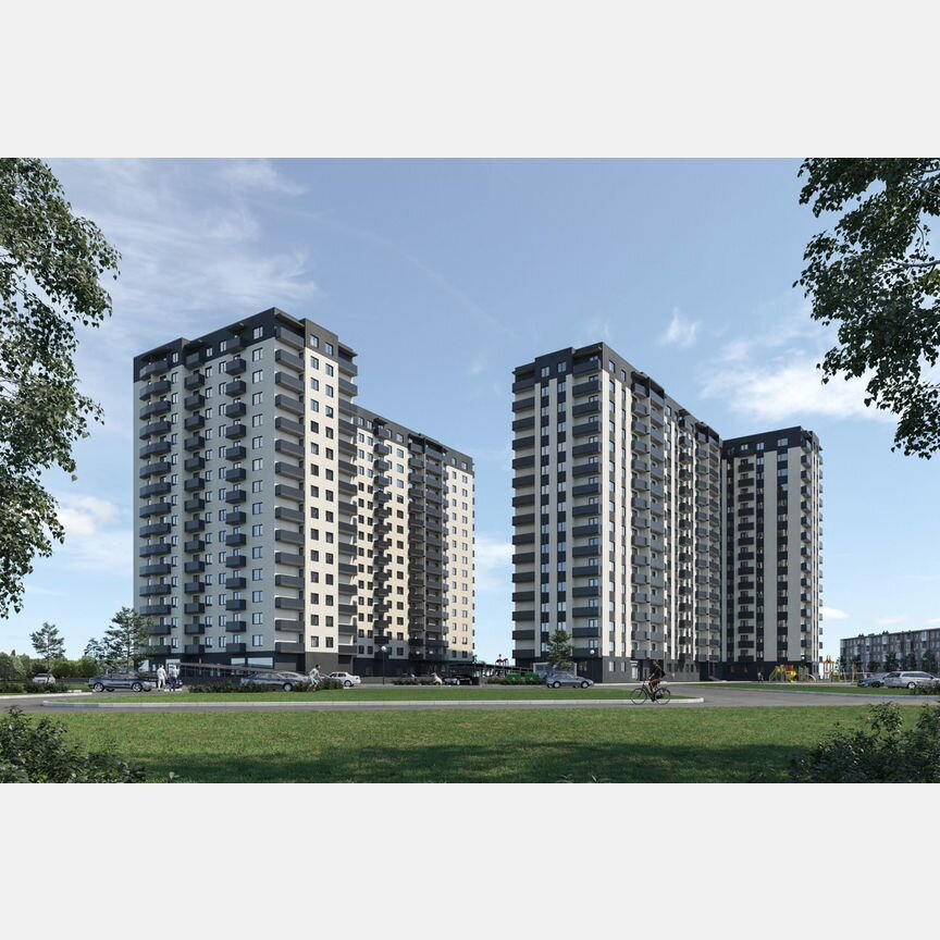 1-к. квартира, 45,5 м², 13/16 эт.
