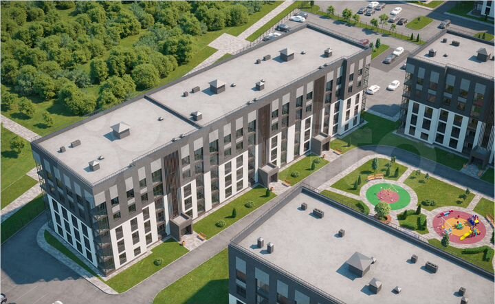 2-к. квартира, 63,9 м², 4/5 эт.