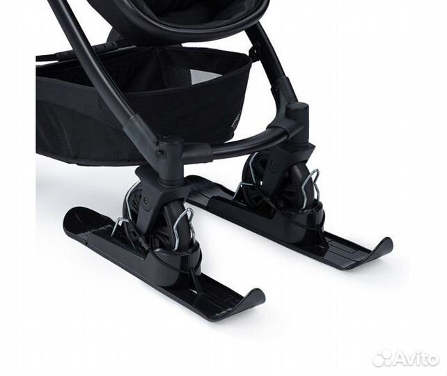 Накладки-лыжи на колеса колясок