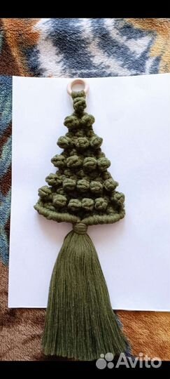 Елочка макраме