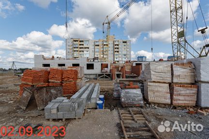 Ход строительства ЖК «Спортивный квартал» 3 квартал 2023