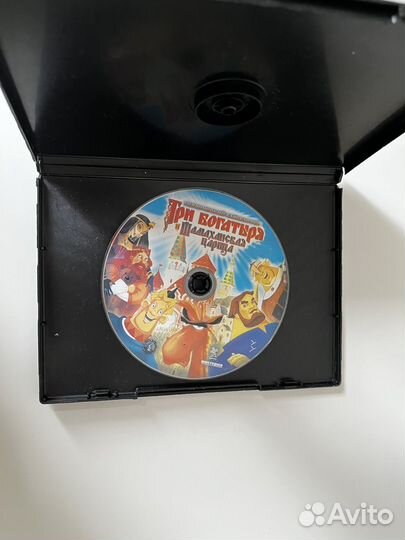Мультфильм DVD Три богатыря и шамаханская царица