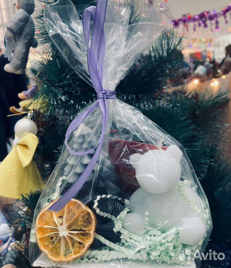 Набор свеч. Новогодний подарок