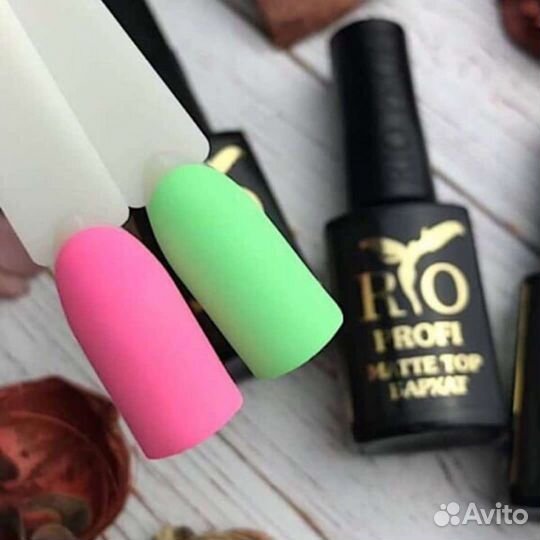 Матовый топ для ногтей новый