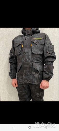 Костюм горка черный питон