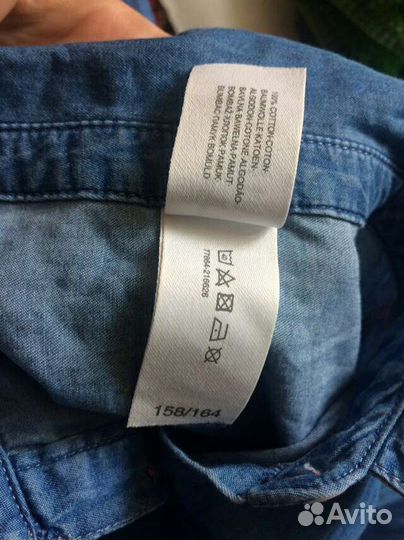 Джинсовая рубашка