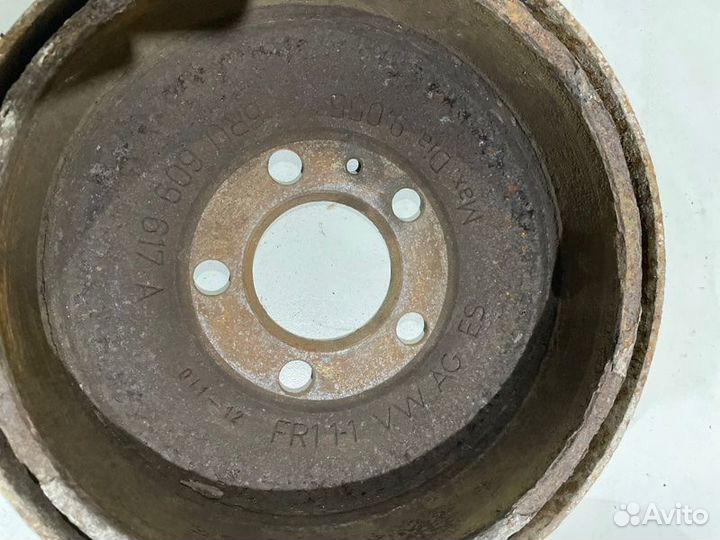 Барабан тормозной Volkswagen Polo cедан cfna 2012
