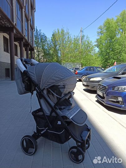 Новая прогулочная коляска Baballo future 24, снег