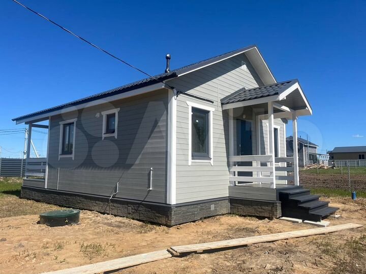 Дом 62 м² на участке 6 сот.