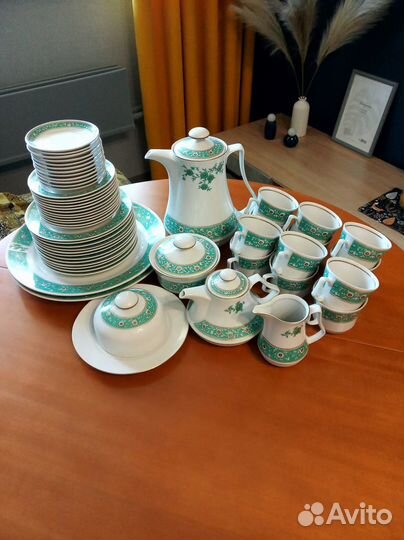 Чайно кофейный сервиз гдр