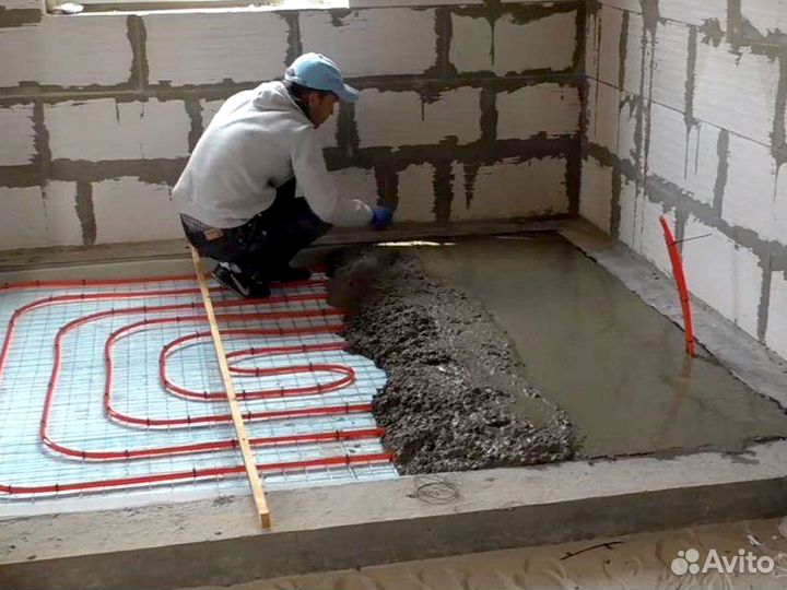 Монтаж систем отопления в доме