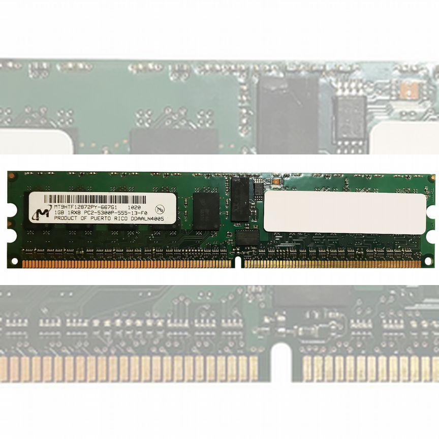 [MT9HTF12872PY-667G1] Оперативная Память Micron 1gb Mt9htf12872py-667g1