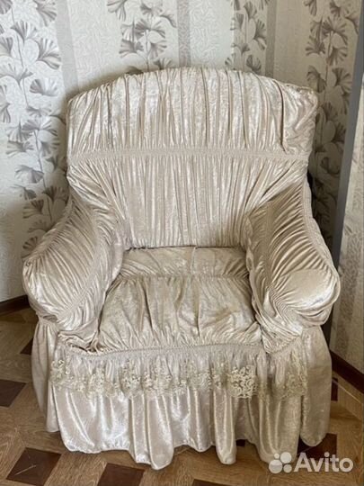 Дивандеки на кресло и диван