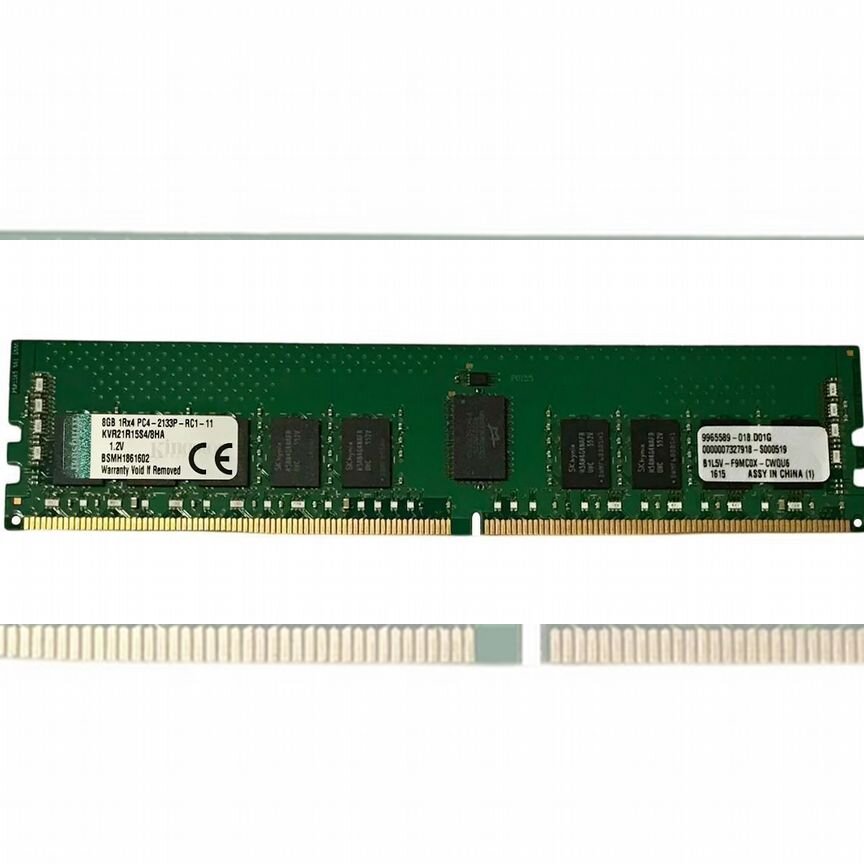 [KVR21R15S4/8HA] Оперативная Память Kingston Ddriv Kvr21r15s4/8ha