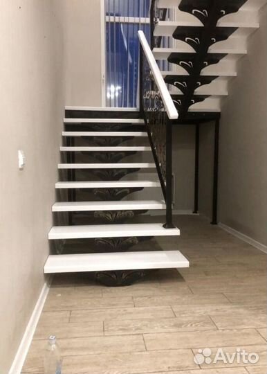 Перила для лестниц кованные