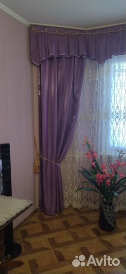 Шторы с ламбрекеном и тюль